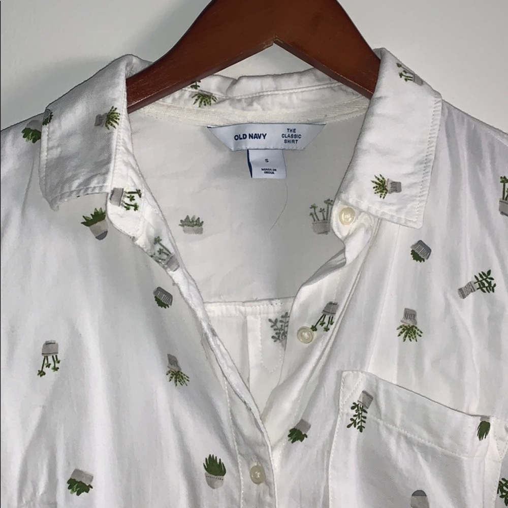 🌞SOLD🌞succulent button down